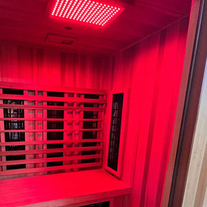 Finnmark Trinity 4-Person Hybrid Infrared & Traditional Steam Sauna & Red Light Therapy |  FD-5