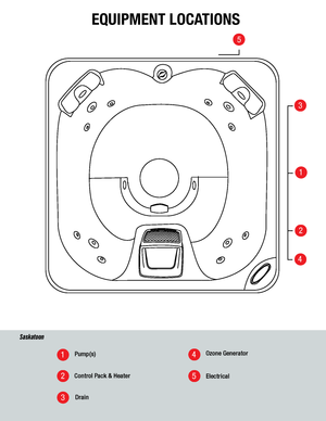 Canadian Spa Saskatoon 2-4 Person Luxury Hot Tub - Fitness Recovery Lab