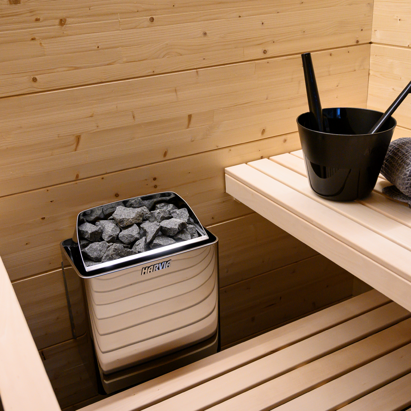 Harvia Kip sauna heater with Wifi - Fitness Recovery Lab