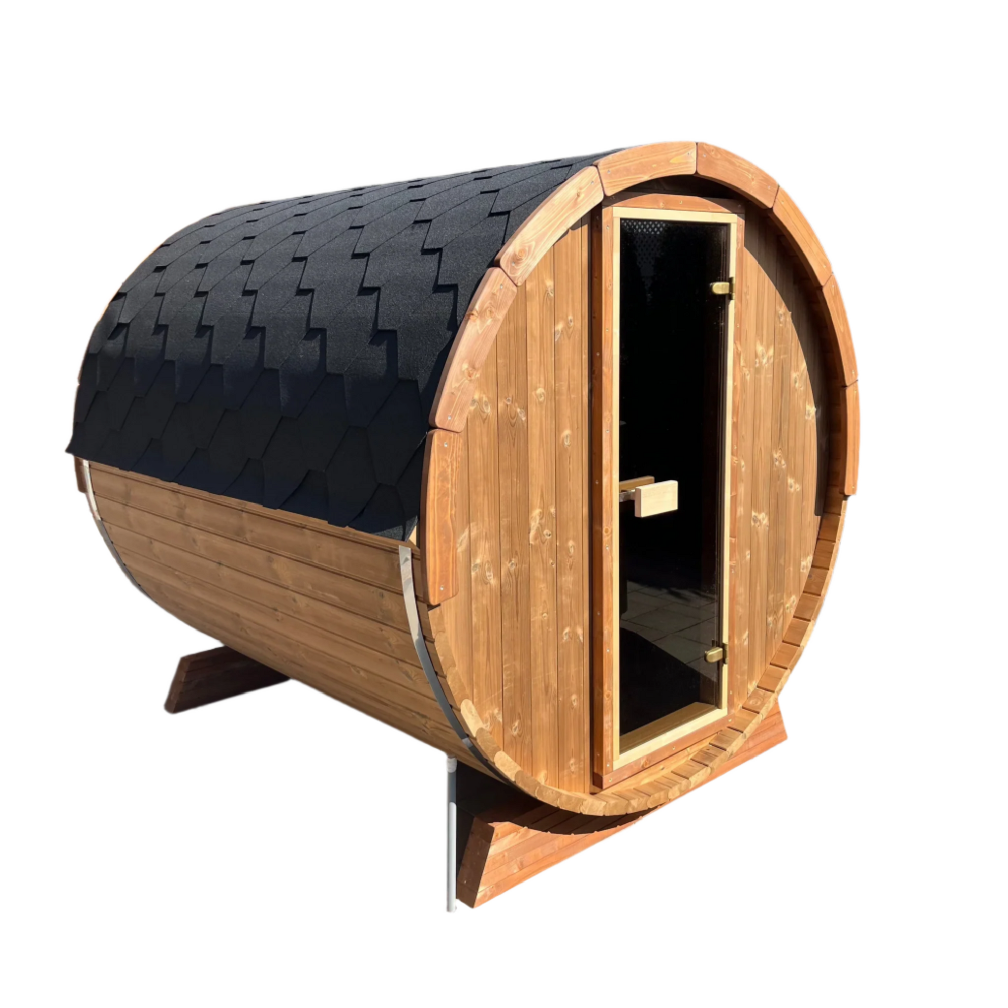 SaunaLife 2-4 Person 5' Long Barrel Sauna  | Ergo Model E6