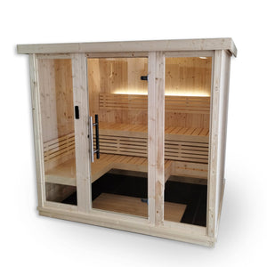 SaunaLife 4-6 Person Traditional Indoor Sauna | Model X7