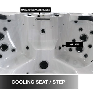 Canadian Spa Erie Luxury 4-6 Person 46-Jet Hot Tub Spa | SE GL