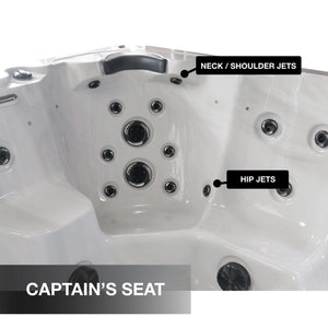 Canadian Spa Erie Luxury 4-6 Person 46-Jet Hot Tub Spa | SE GL