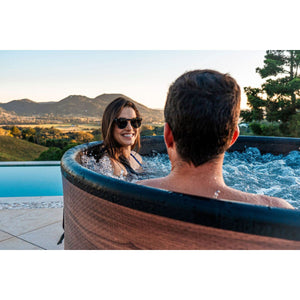 MSPA FRAME Duet Round 2-6 Person Inflatable Hot Tub Spa