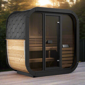 SaunaLife 3 Person 4.1' Long Cube Sauna | Model CL4G