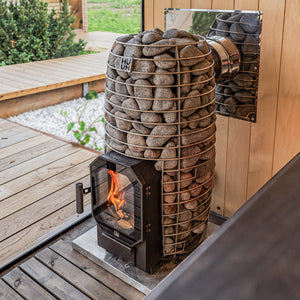 Huum HIVE FLOW Efficient Wood Burning Sauna Stove