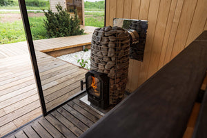 Huum HIVE FLOW Efficient Wood Burning Sauna Stove