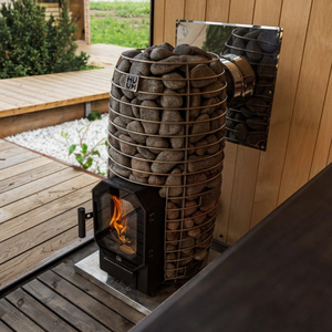 Huum HIVE FLOW Efficient Wood Burning Sauna Stove