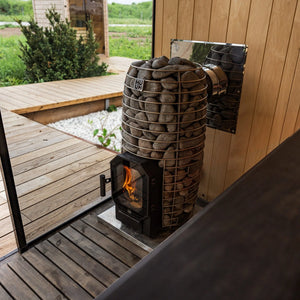 Huum HIVE FLOW Efficient Wood Burning Sauna Stove