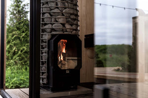 Huum HIVE FLOW Efficient Wood Burning Sauna Stove