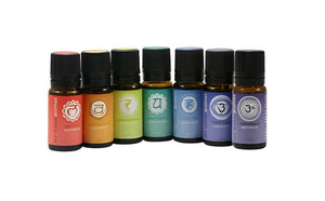 Mr. Steam MSCHAKRA7 Chakra Blend Essential Oil 7-Pack, 10ml Bottles - Fitness Recovery Lab