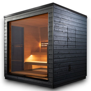 SaunaLife 5-Person Pre-Assembled Outdoor Sauna | Model G6