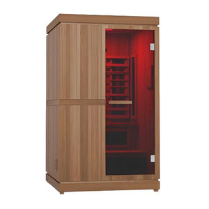 Finnmark Trinity 2-Person Hybrid Infrared & Traditional Steam Sauna & Red Light Therapy | FD-4