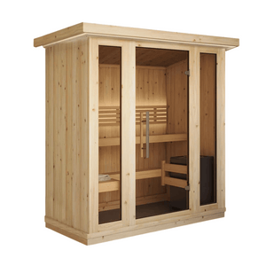 SaunaLife 4 Person Traditional Indoor Sauna | Model X6