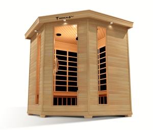 Medical Breakthrough Saunas - Medical 6™ 4 Person Indoor Infrared Sauna - Fitness Recovery Lab