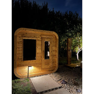 Dundalk Luna Traditional Outdoor Sauna | 2-4 persons (CTC22LU) - Fitness Recovery Lab