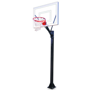 First Team Sport In-Ground Fixed Height Basketball Goal