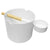 KOLO Sauna Bucket+Ladle Set, Bamboo/Aluminum, 1Gal - Fitness Recovery Lab