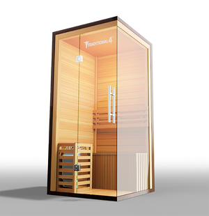 Medical Breakthrough Saunas Traditional 4™ 1 Person Indoor Steam Sauna - Fitness Recovery Lab