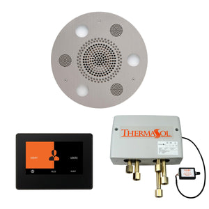ThermaSol The Wellness Shower Head and Digital Shower Valve with 7" ThermaTouch Round - Sea & Stone Bath